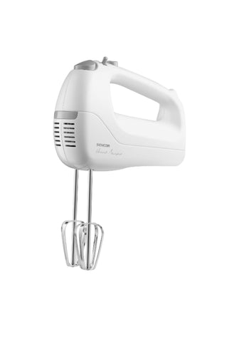 Sencor Hand Mixer SHM5400WH – 5 Speeds, Quiet Operation, 200W Power – Includes 2 Types of Whisks | Lightweight