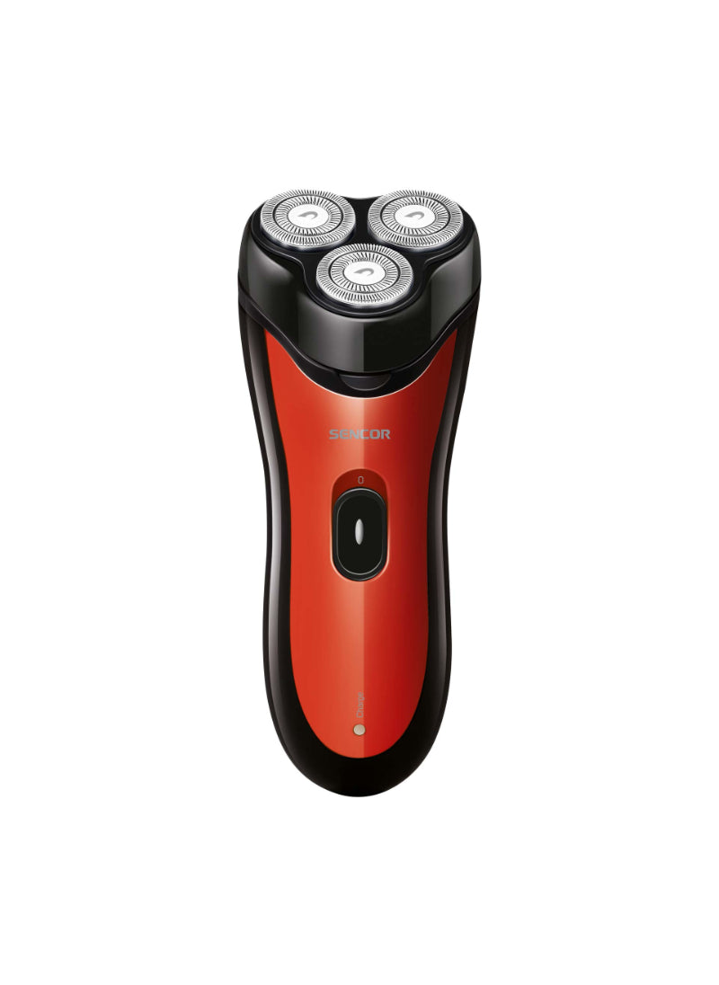 Sencor Men's Electric Shaver SMS4013RD – 75 Minutes Operating Time, 8-Hour Charging Time – LED Charging Indicator