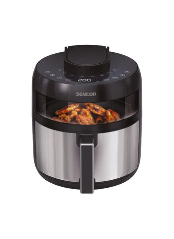 Sencor Vita Fryer SFR5010BK – 5L Capacity, 1500W Power, LED Display, Timer with Alarm – Precise & Spacious Design