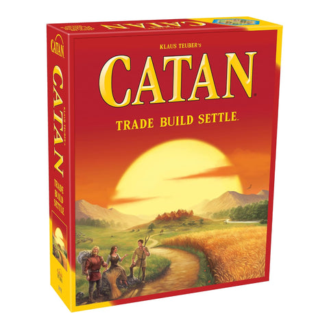 Settlers of Catan – Strategic Resource Management & Trading Game, Includes Hex Tiles and Building Pieces, Perfect for Game Nights