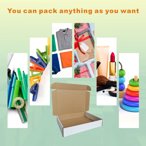 Shipping Boxes 12 x 9 x 2.2 Inches – Medium Size, Sturdy Design, Versatile Use – Shipping Boxes | Great for Standard Shipments