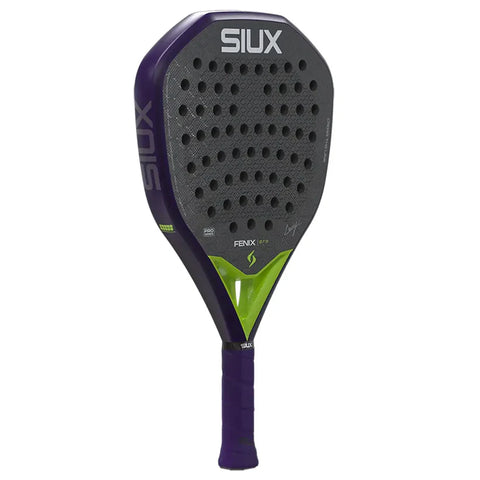 Siux Fenix Pro 2026 Padel Racket Leo Augsburger - Glow Purple