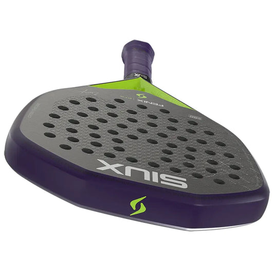 Siux Fenix Pro 2026 Padel Racket Leo Augsburger - Glow Purple