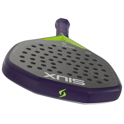 Siux Fenix Pro 2026 Padel Racket Leo Augsburger - Glow Purple