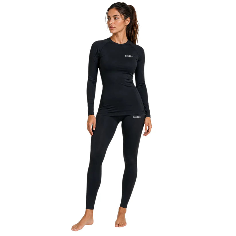 Sonecs Elite 2Pc Modest Swimwear - Black