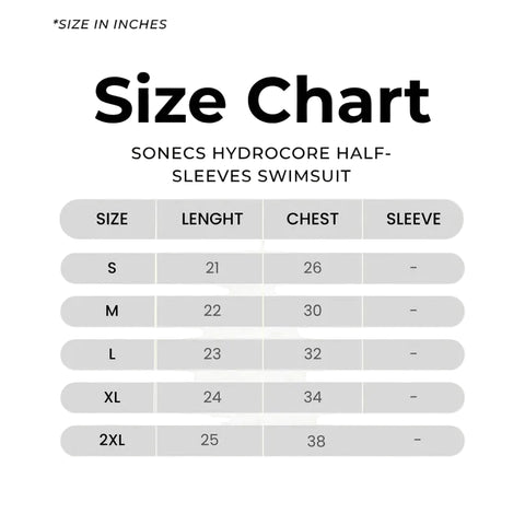 Sonecs Hydrocore Half-Sleeves Swimsuit - Black