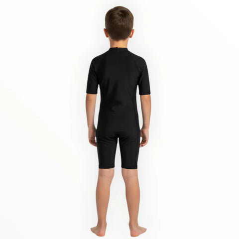 Sonecs Kids Up To Knee Swimsuit – All Black
