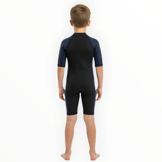 Sonecs Kids Up To Knee Swimsuit Black/Navy