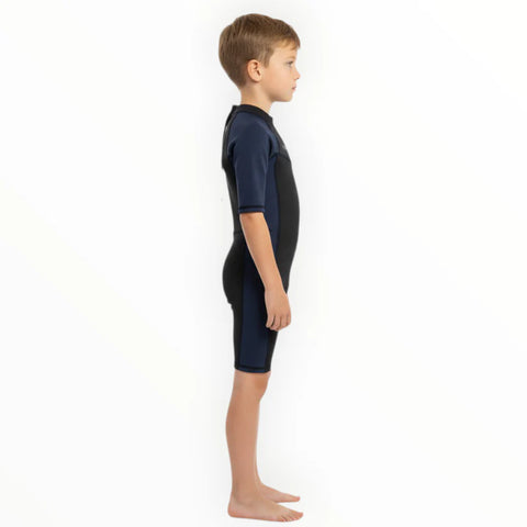 Sonecs Kids Up To Knee Swimsuit Black/Navy