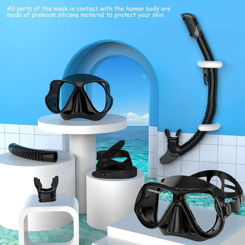 Sonecs Premium Swimming Mask & Snorkle Set
