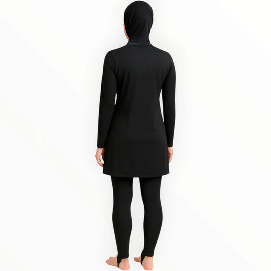 Sonecs Women Burkini Swimsuit Full Coverage Modest Wear