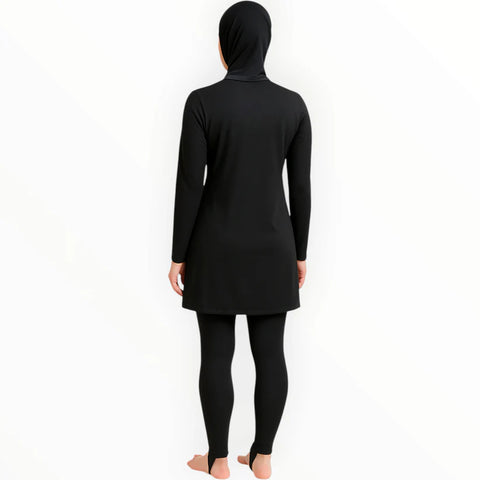 Sonecs Women Burkini Swimsuit Full Coverage Modest Wear