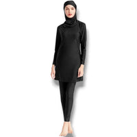 Sonecs Women Burkini Swimsuit Full Coverage Modest Wear