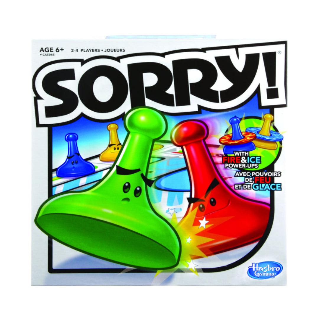 Hasbro Sorry Board Game – Classic Racing, Strategy, Fun for All Ages – Family Game | Competitive and Engaging