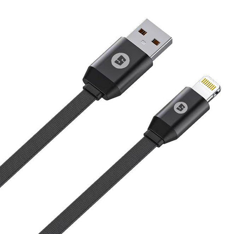 Space ChargeSync High-Speed Data Nylon USB Cable Lightning CE-420 – Durable Nylon Design, High-Speed Data Transfer, 1M Length – Chargers & Cables | Efficient Lightning Cable