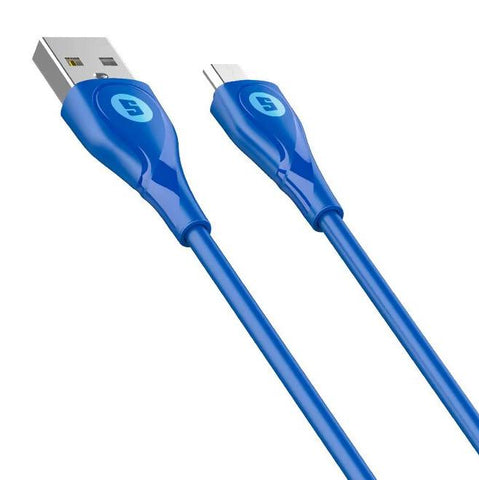 Space ChargeSync High-Speed Data PVC USB Cable Micro-USB CE-442 – Durable PVC Design, Efficient Data Transfer, 1M Length – Chargers & Cables | High-Quality Micro-USB Cable