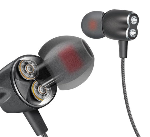 Space Earphones VT-535 – Dual Speaker System, Comfortable Fit, Wireless Connectivity – Audio | Ideal for Everyday Use