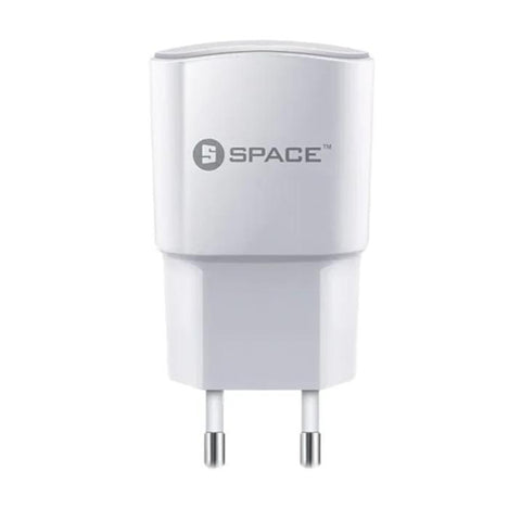 Space Single-Port USB Wall Charger WC-100 – Compact Design, Reliable Charging, Simple Use – Phone & Tablet | Basic Charging Solution