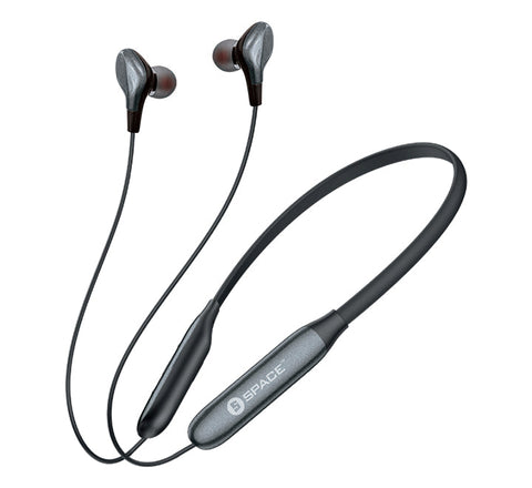 Space Earphones MV-62 – Neckband Style, Wireless Connection, High-Quality Sound – Audio | Comfortable for Long Listening Sessions