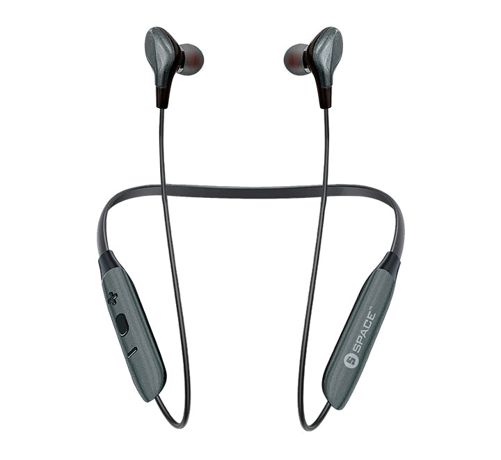 Space Earphones MV-62 – Neckband Style, Wireless Connection, High-Quality Sound – Audio | Comfortable for Long Listening Sessions