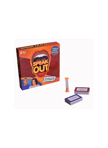 Speak Out Board Game – Hilarious Fun, Mouthpiece Challenge, Team Play – Party Game | Laugh-Out-Loud Entertainment