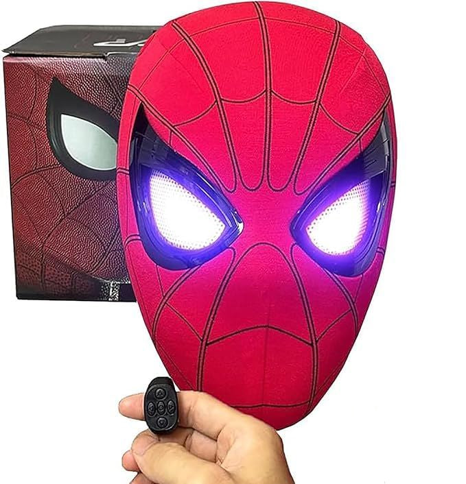 Spiderman Mask With Moving Eyes