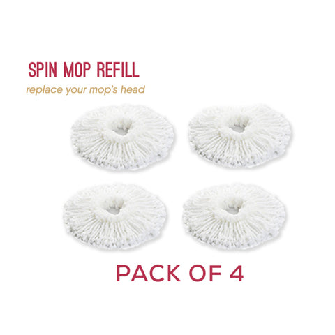 Spin Mop Refill – Extra Head Microfiber Mop Refill – Mops | Home & Kitchen