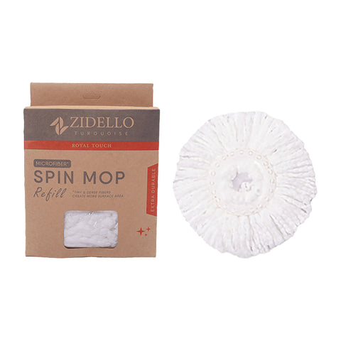 Spin Mop Refill – Extra Head Microfiber Mop Refill – Mops | Home & Kitchen