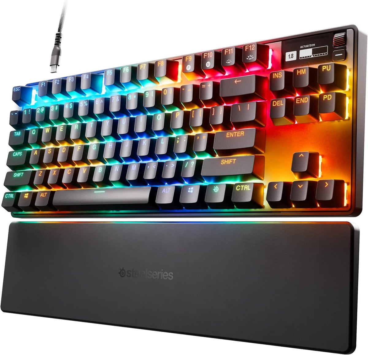 SteelSeries Apex Pro TKL Mechanical Gaming Keyboard – Compact TKL Design, Adjustable Mechanical Switches, Gaming Ready | Keyboard