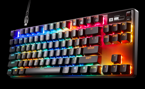 SteelSeries Apex Pro TKL Mechanical Gaming Keyboard – Compact TKL Design, Adjustable Mechanical Switches, Gaming Ready | Keyboard