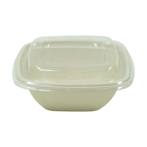 Stylish Square Bagasse Bowl – Eco-Friendly, Elegant Disposable Bowl for Soups and Salads