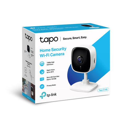 TP-Link Tapo C100 – 2MP 1080p Full HD Home Security Camera – Security Cameras | Electronics