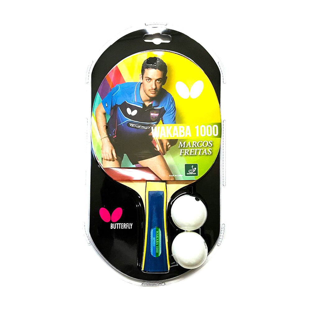 Butterfly Wakaba 1000 Table Tennis Racket – Reliable, Durable, Precision – Ideal for Players of All Levels