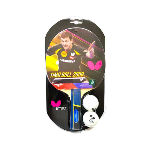 Butterfly Timo Boll 2000 Table Tennis Racket – Professional, Precision, Durable – Perfect for Competitive Play