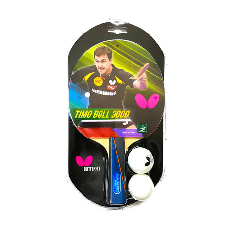 Butterfly Timo Boll 3000 Table Tennis Racket – Professional, High-Performance, Durable – Ideal for Advanced Players