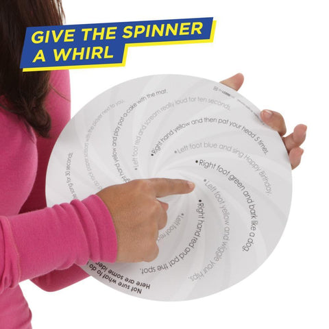 Twister Board Game – Classic Interactive Game with Colorful Mat and Spinner, Ideal for Family Fun and Physical Activity