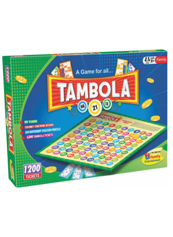 Tambola Board Game. Classic Number Calling Game, Fun for Large Groups | Perfect for Family Gatherings & Parties