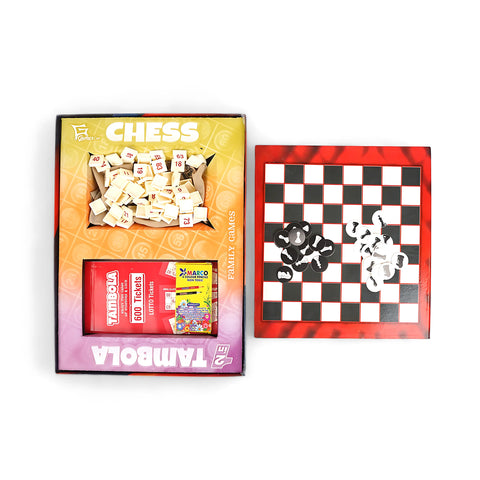 Tambola & Chess 2-1 Board Game