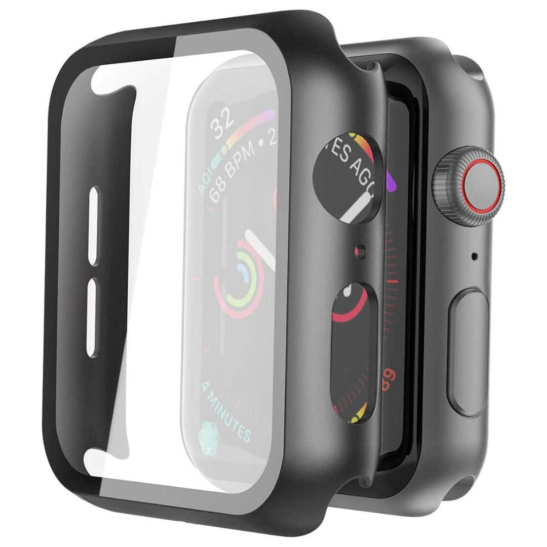 Tempered Glass Screen Protector & Cover – Ultra-Durable, Scratch-Resistant, Easy Application | Designed for Apple Watch Series 4, 5, and 6