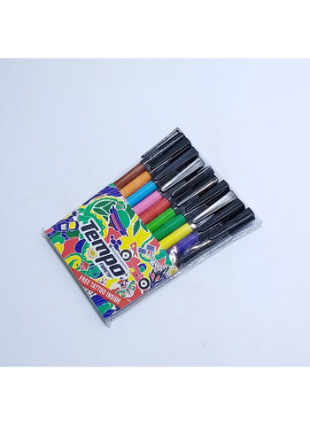 Tempo 12 Colors Marker Set – Versatile, Bold Markers | Perfect for Art, School, and Craft Projects