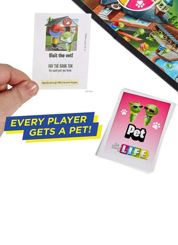 The Game Of Life Board Game. Interactive Life Simulating Game, Fun for All Ages | Great for Family Game Nights