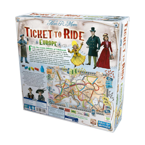 Ticket to Ride Board Game Rails & Sails – Global Adventure, Strategic Play, Multi-Player – Travel Game | Explore New Destinations