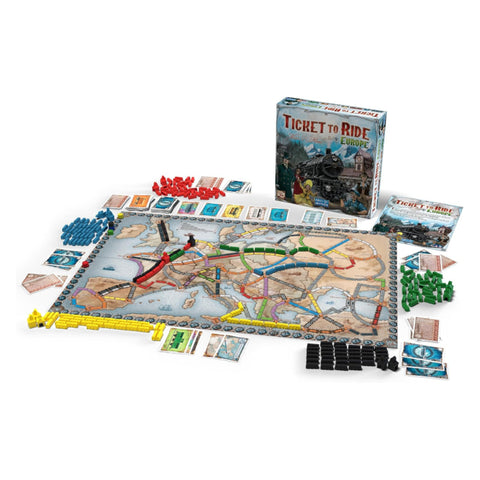 Ticket to Ride Board Game Rails & Sails – Global Adventure, Strategic Play, Multi-Player – Travel Game | Explore New Destinations