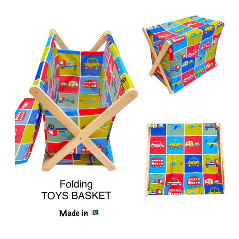 Toys Basket – Versatile, Stylish Container for Storing and Organizing Toys