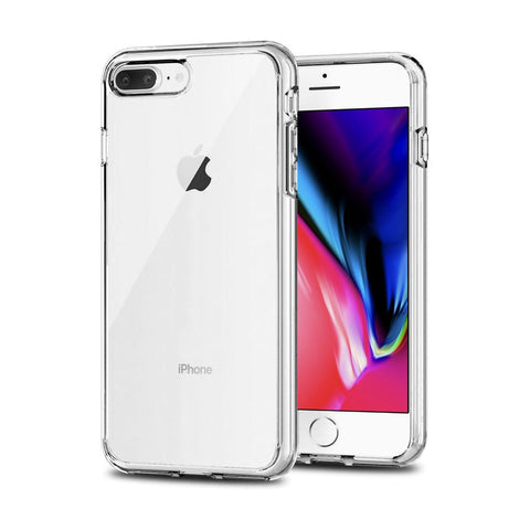 Transparent Phone Case – Slim, Clear Protection with Precision Cutouts | Compatible with iPhone 7, 7+, and 8