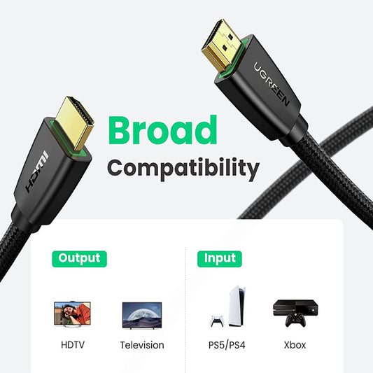 UGREEN 4K HDMI To HDMI Male Cable 40408