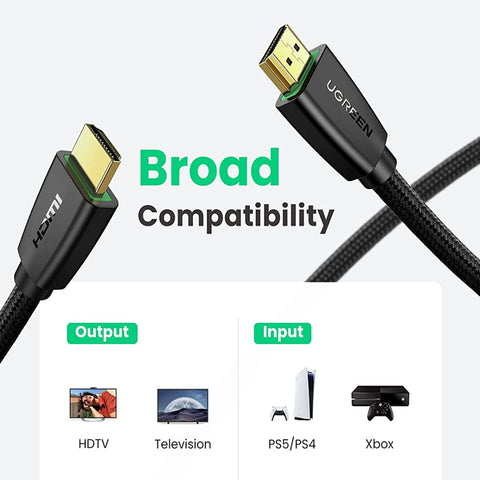 UGREEN 4K HDMI To HDMI Male Cable 40408