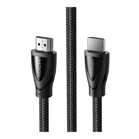 UGreen HDMI 8K Ultra High Speed Cable | Model: 80405 – 5m, Braided Design, 48Gbps Bandwidth, HDR, eARC Support – Ideal for High-Definition Video and Audio Transmission