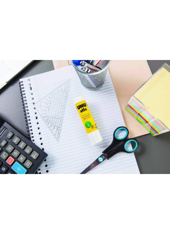 UHU Glue Stick – Strong Adhesive, Quick-Drying, Easy to Apply – Ideal for School, Office, and Home Use | Mess-Free and Convenient