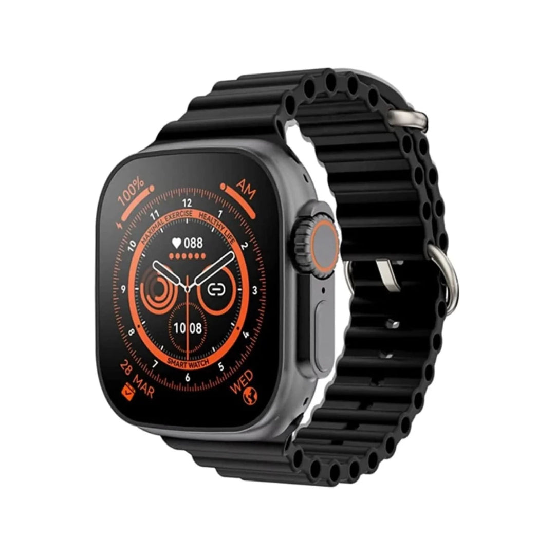 Ultra Smart Watch 10 with 10 Straps – Versatile Smart Watch with Multiple Strap Options